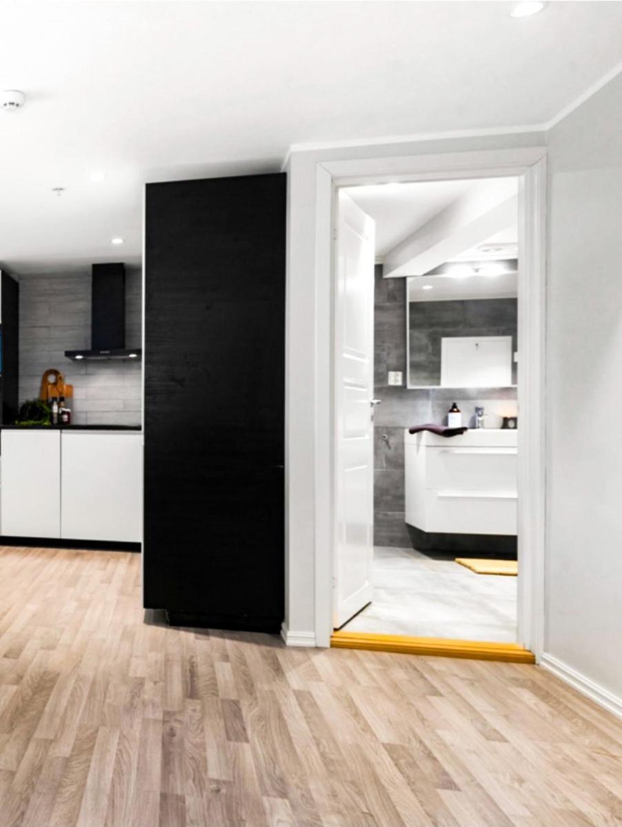 Modern Big 2 Bedroom Apartment Near Solsiden Trondheim Zewnętrze zdjęcie