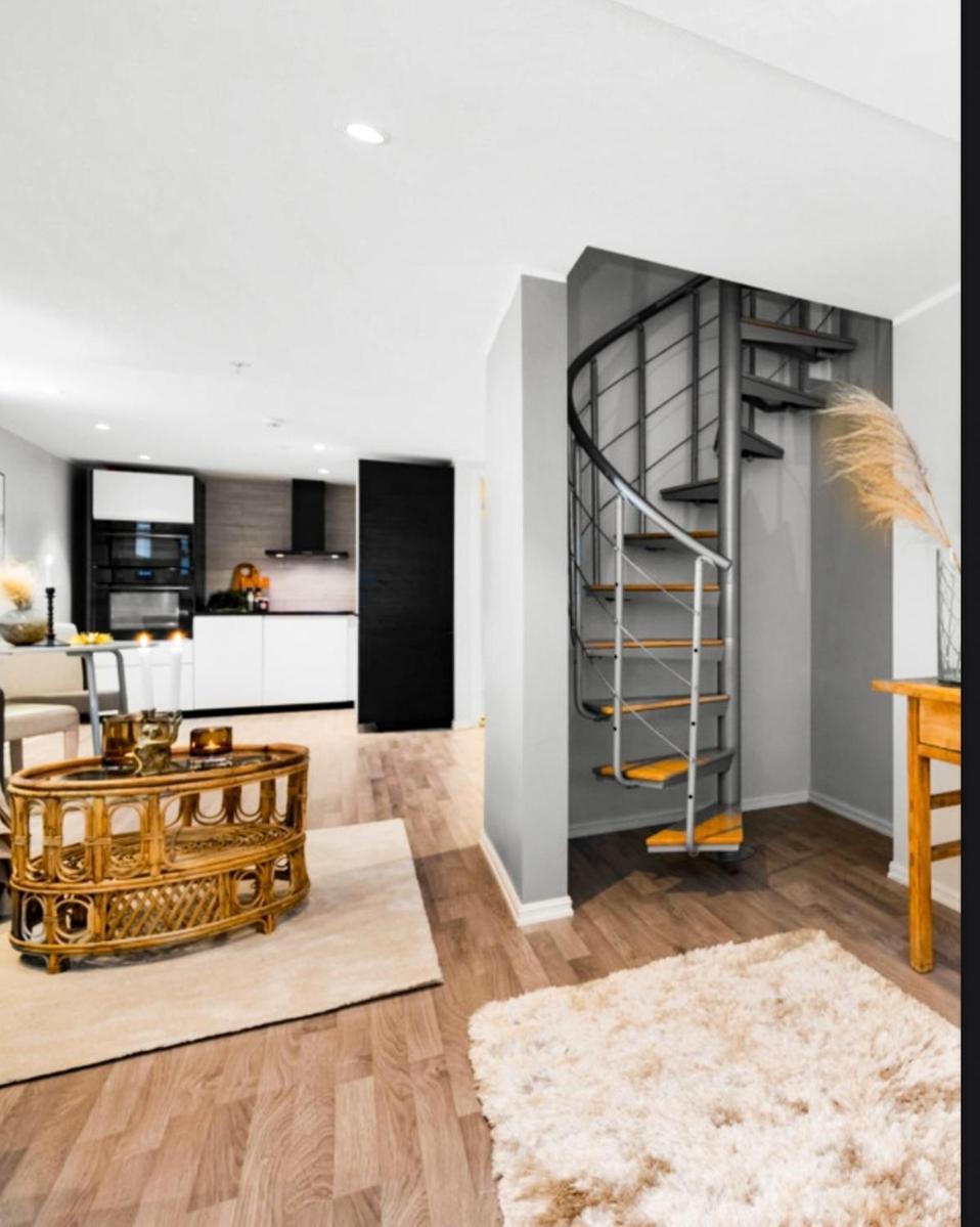 Modern Big 2 Bedroom Apartment Near Solsiden Trondheim Zewnętrze zdjęcie